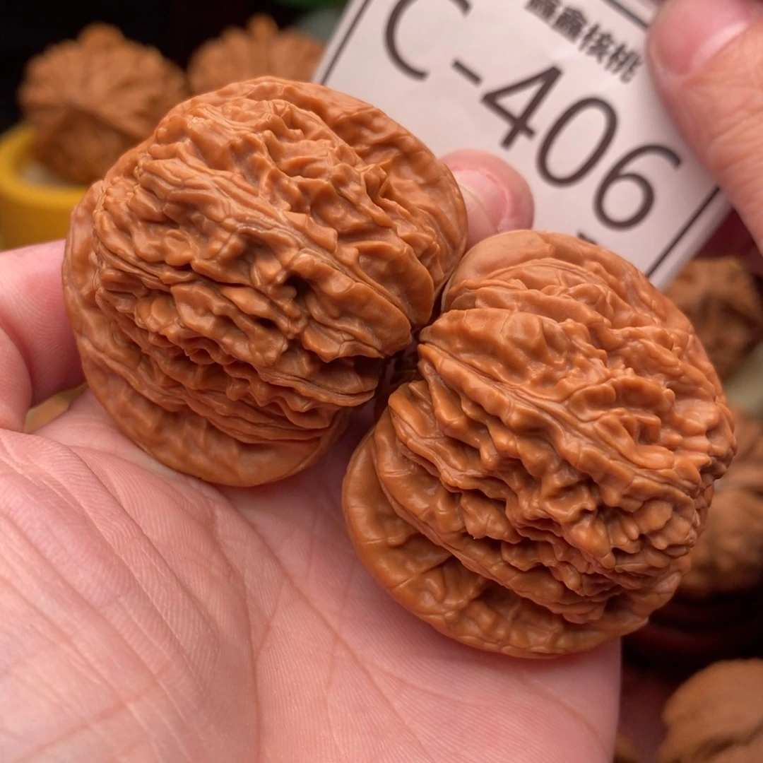 文玩核桃把件汉高楼44