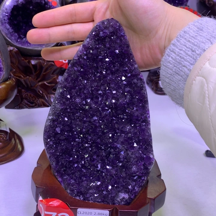 紫晶大型摆件（非配饰）未镶嵌