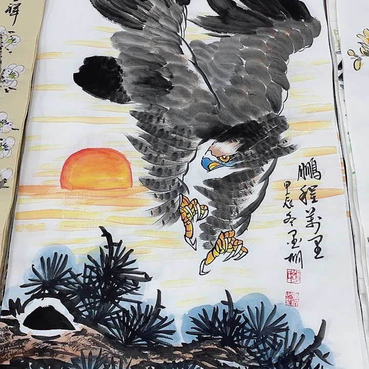 国画只重中之重小霞大的