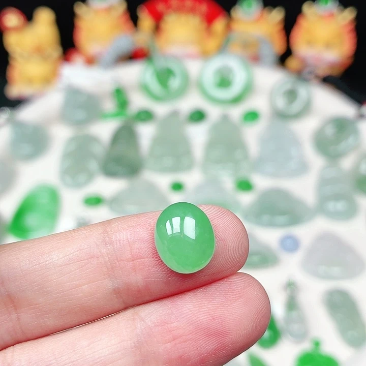 翡翠裸石缅甸天然A货翡翠