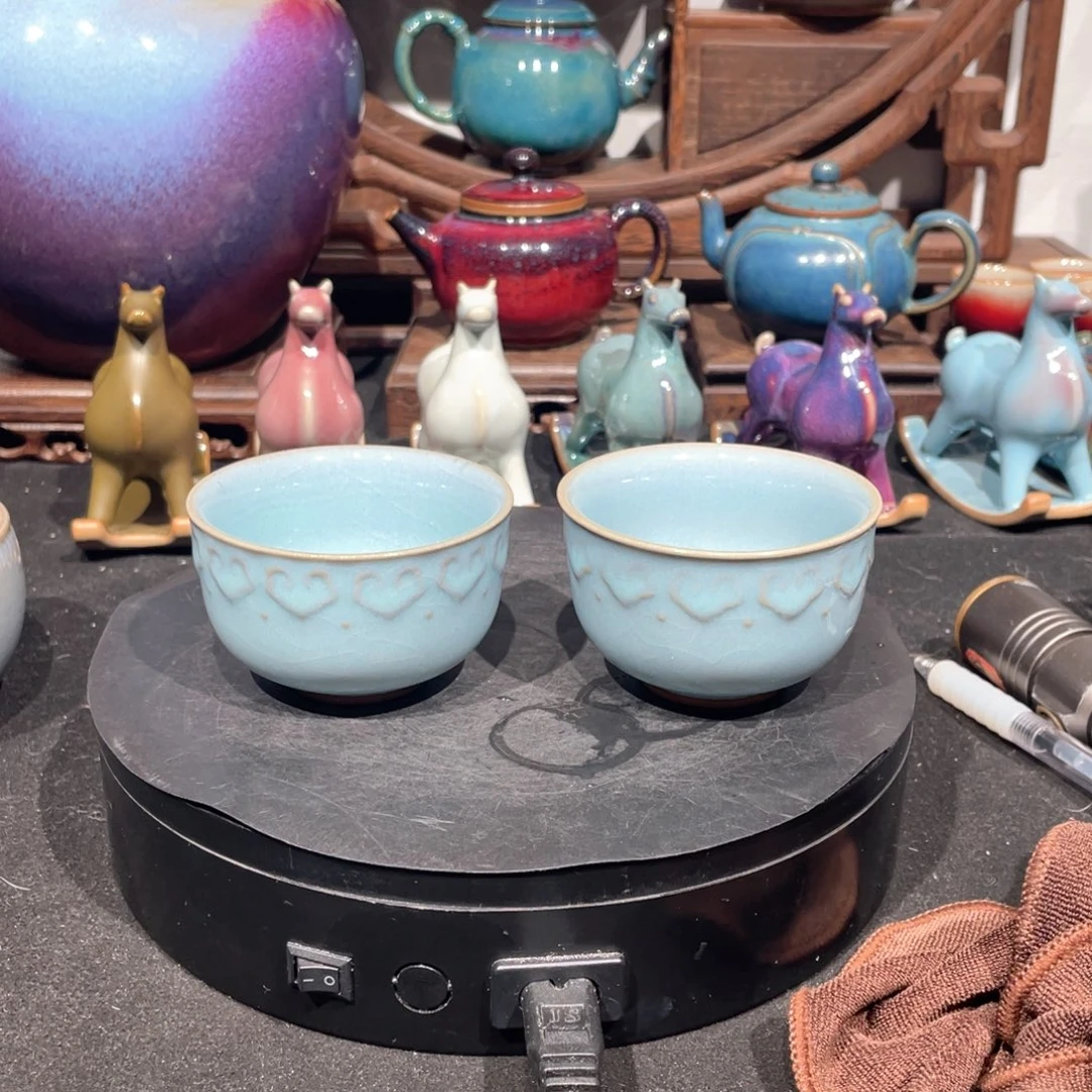 j***y中国神后钧瓷茶器