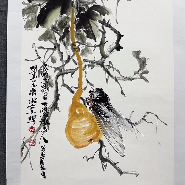 国画书画作品多次