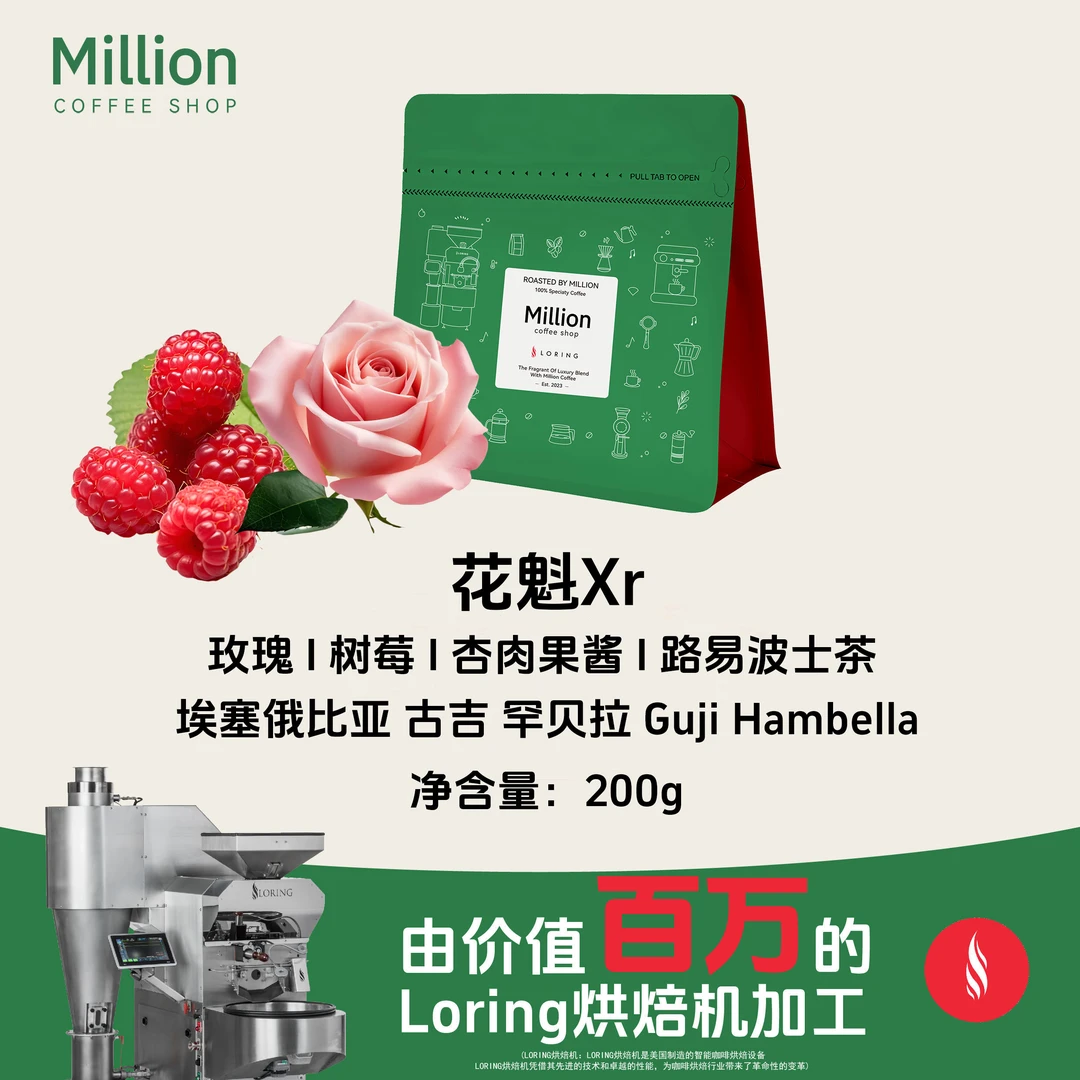 埃塞俄比亚 古吉 罕贝拉 花魁Xr精品咖啡豆200g