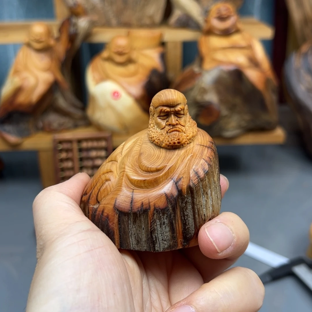 柏木崖柏木摆件手把件，14