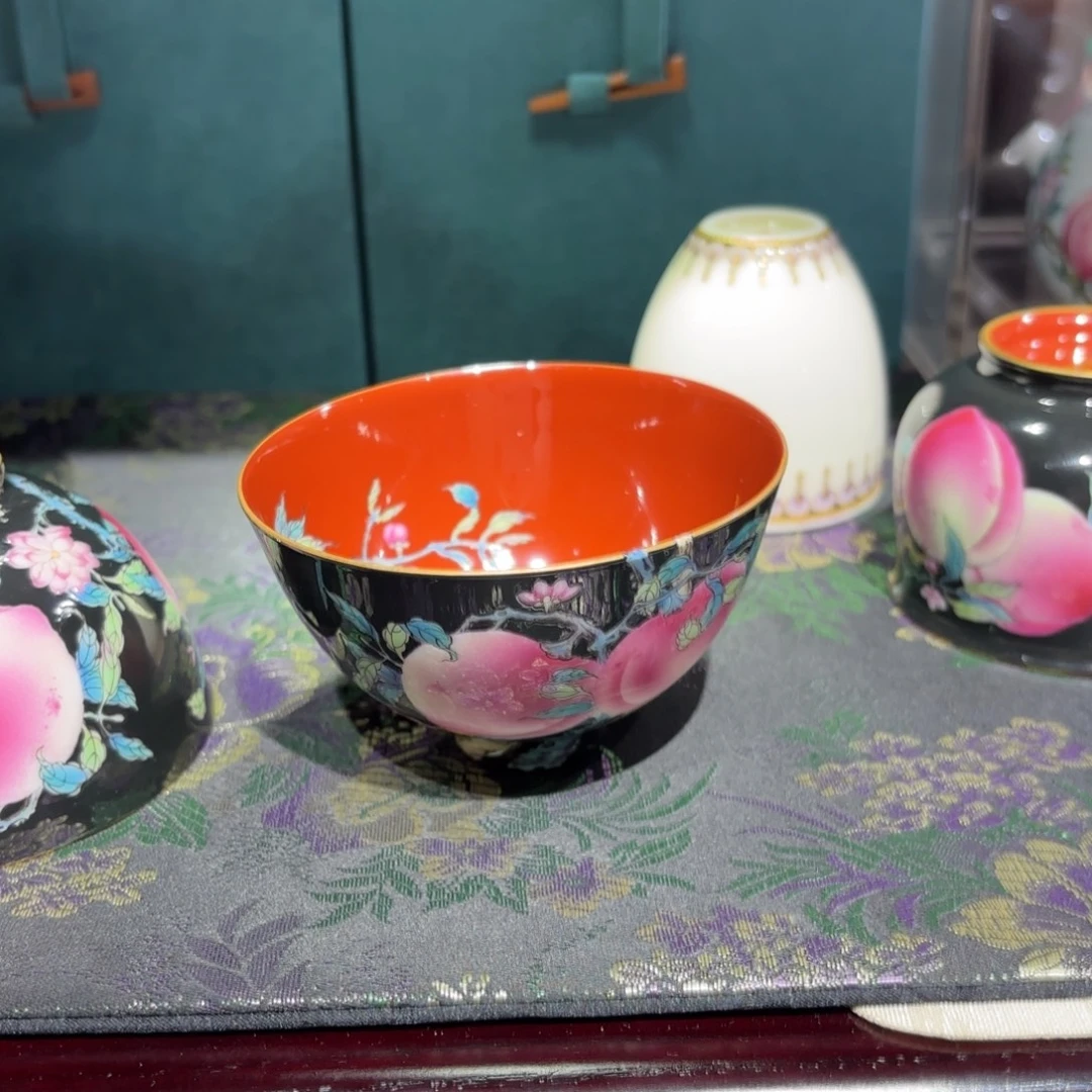 莹****纯手工手绘 高端茶器