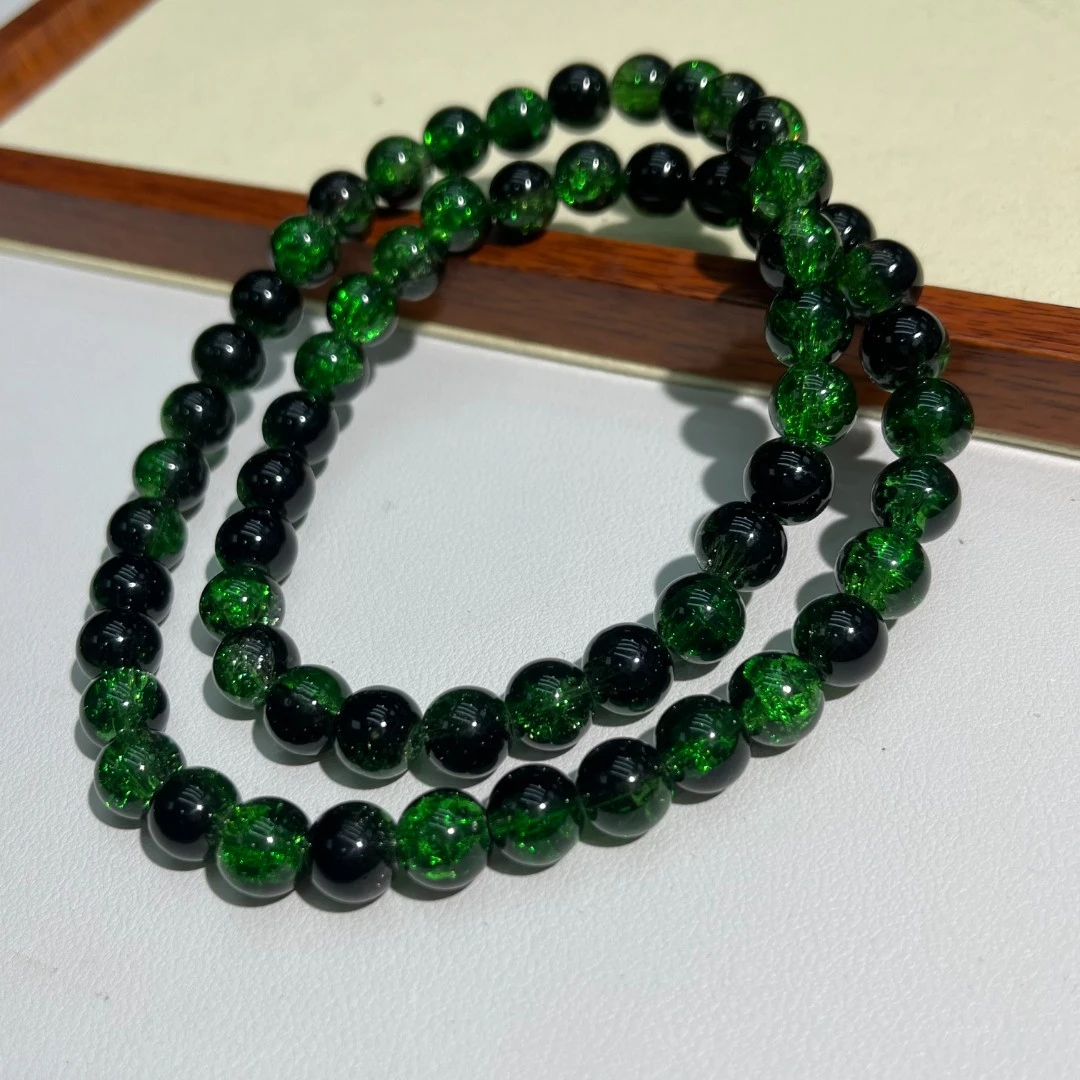 【福满满珠宝】M017-DIY配件深海幽灵今绿精美项链-多样性发其一