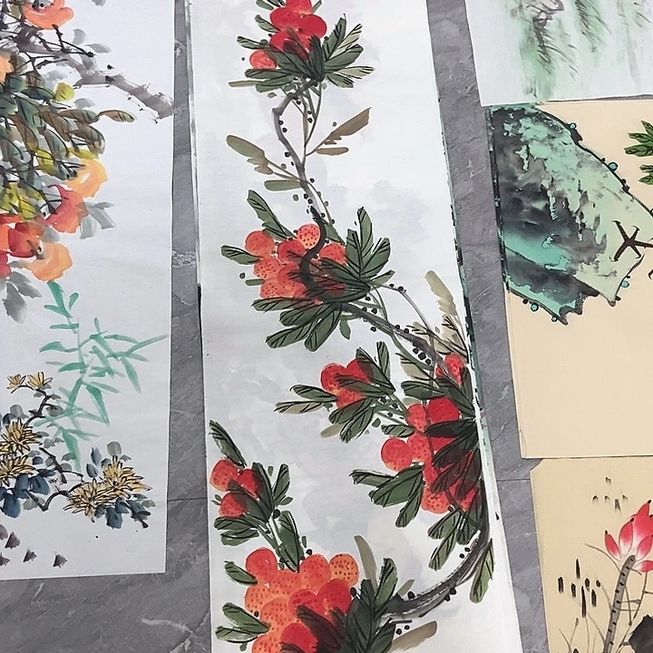 小周画廊的直播间