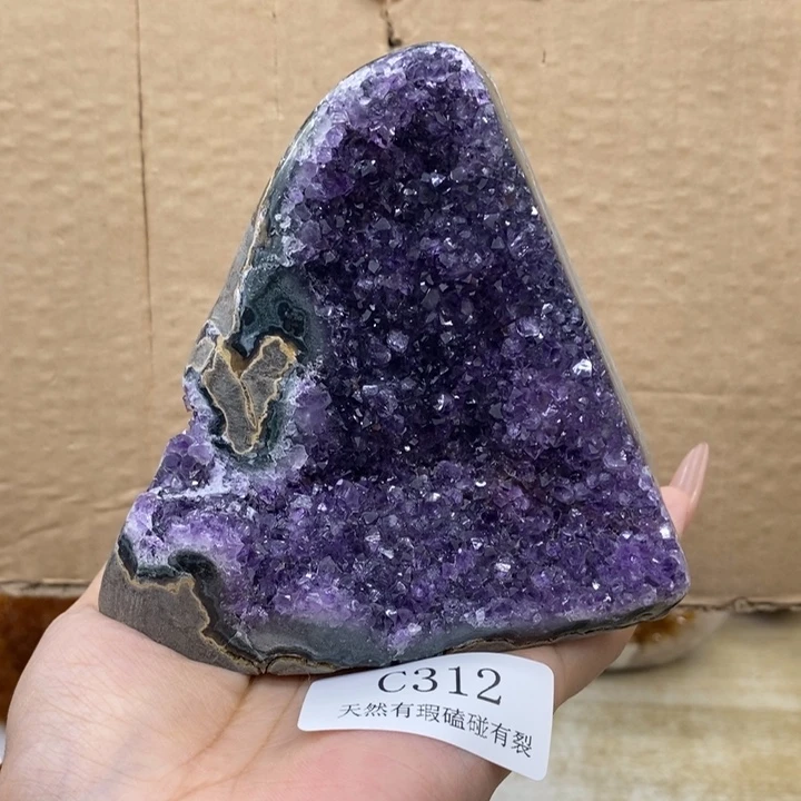 未镶嵌大型摆件（非配饰）紫晶