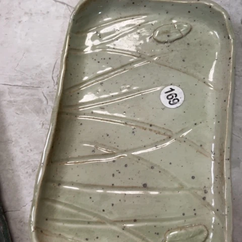 盘手工手捏咖啡杯杯垫