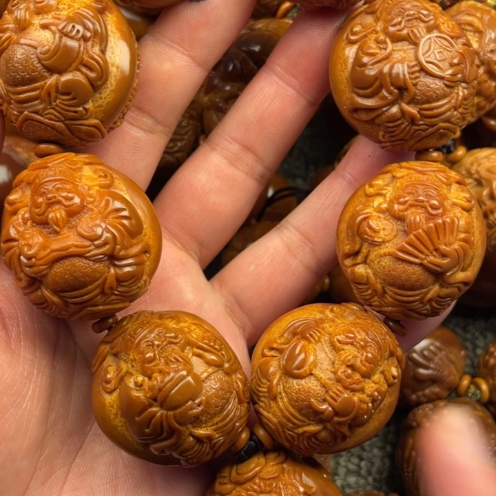 橄榄核吊坠马*橄榄核手持