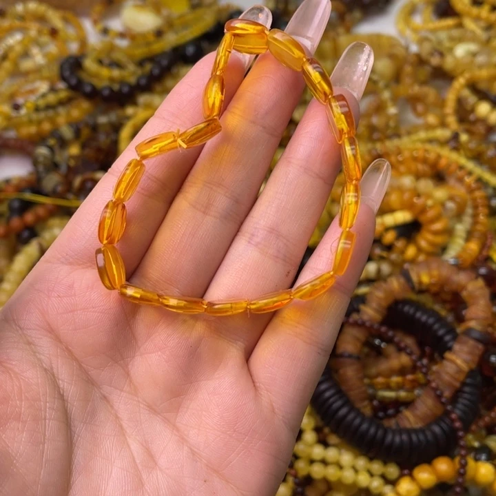 琥珀未镶嵌珠宝奇石