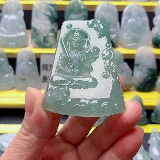 重***女吊坠(不含链)未镶嵌翡翠虚空藏菩萨