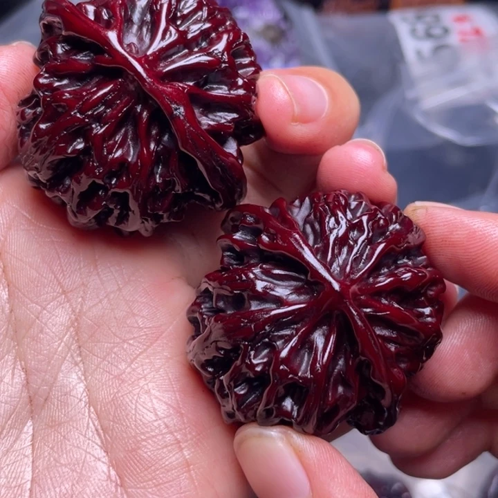 文玩核桃把件涛*苹果园