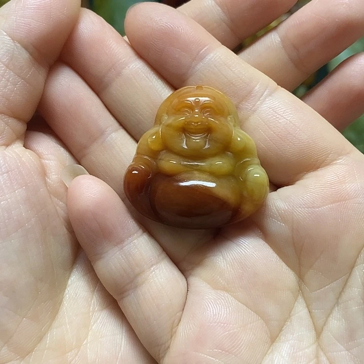 岫玉未镶嵌吊坠(赠链)