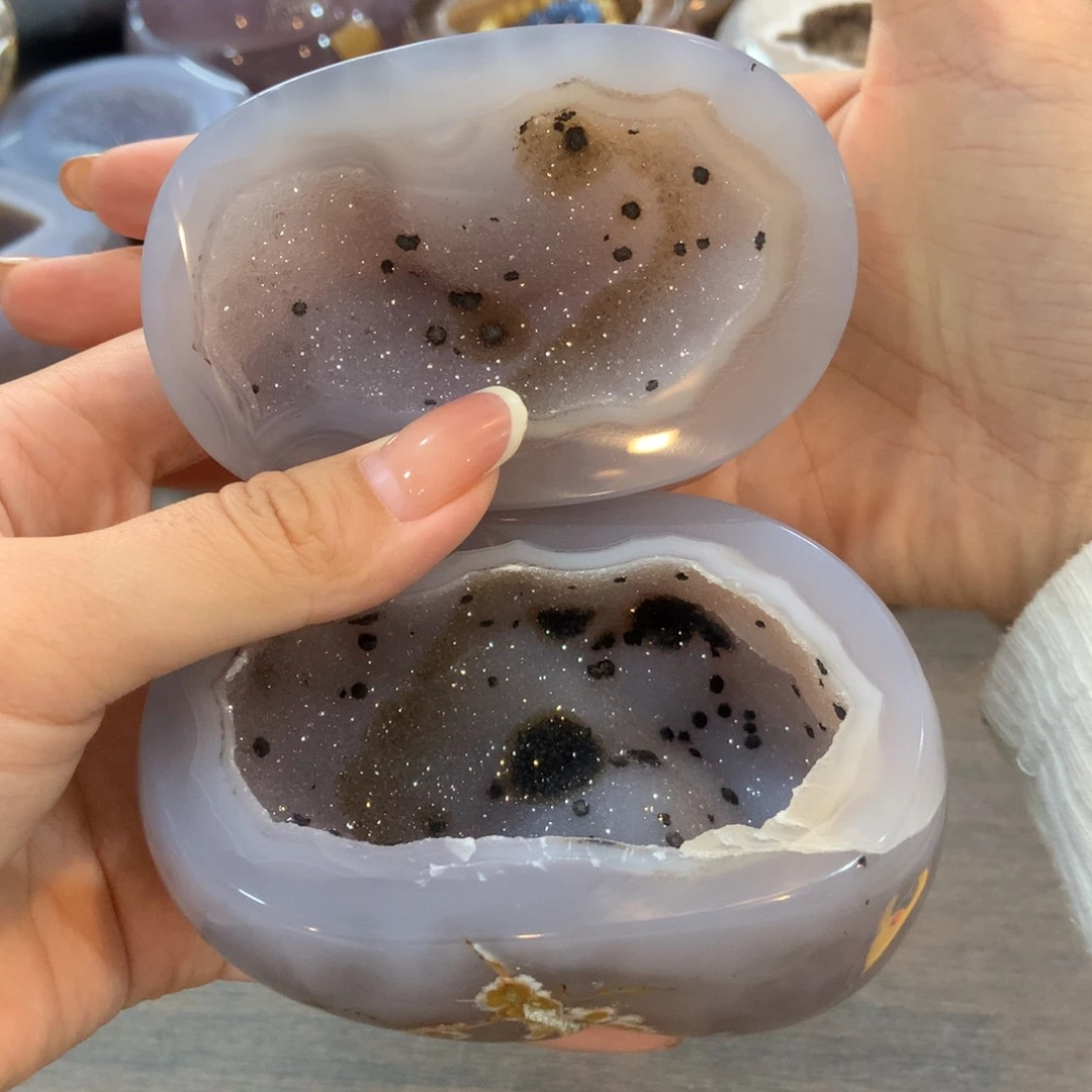 【闪购商品】未镶嵌大型摆件（非配饰）水晶精抛有纹介意勿拍