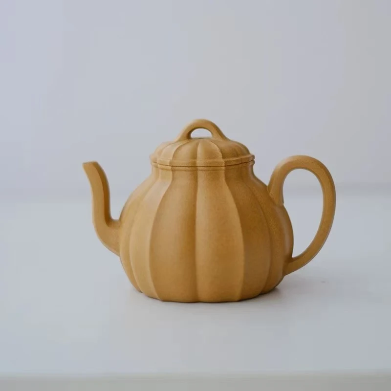 茶香紫器 黄金段【水仙】宜兴黄龙山原矿手工紫砂壶