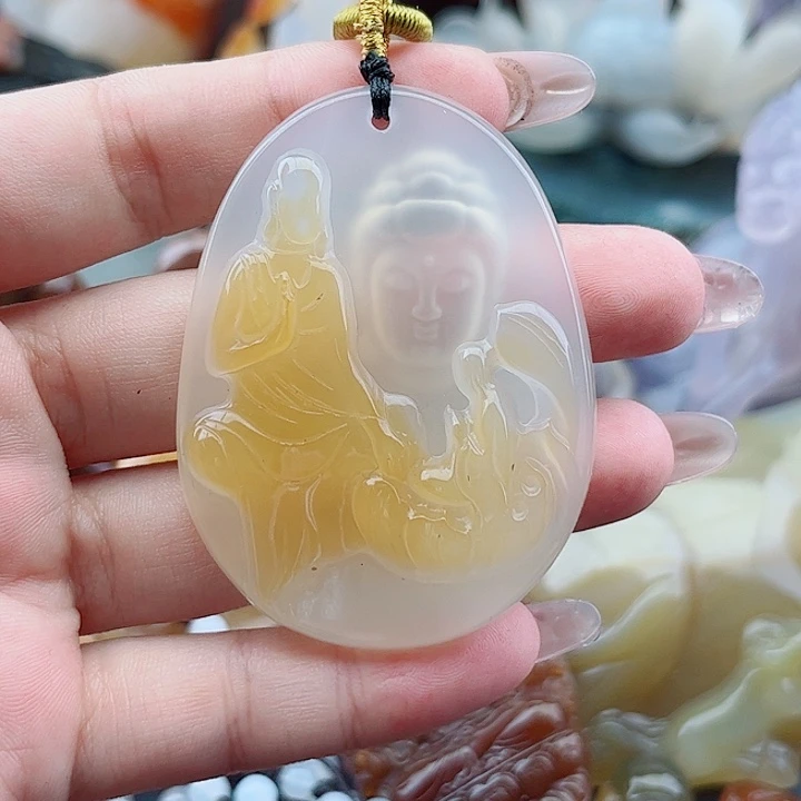 L***e玛瑙未镶嵌手饰吊坠