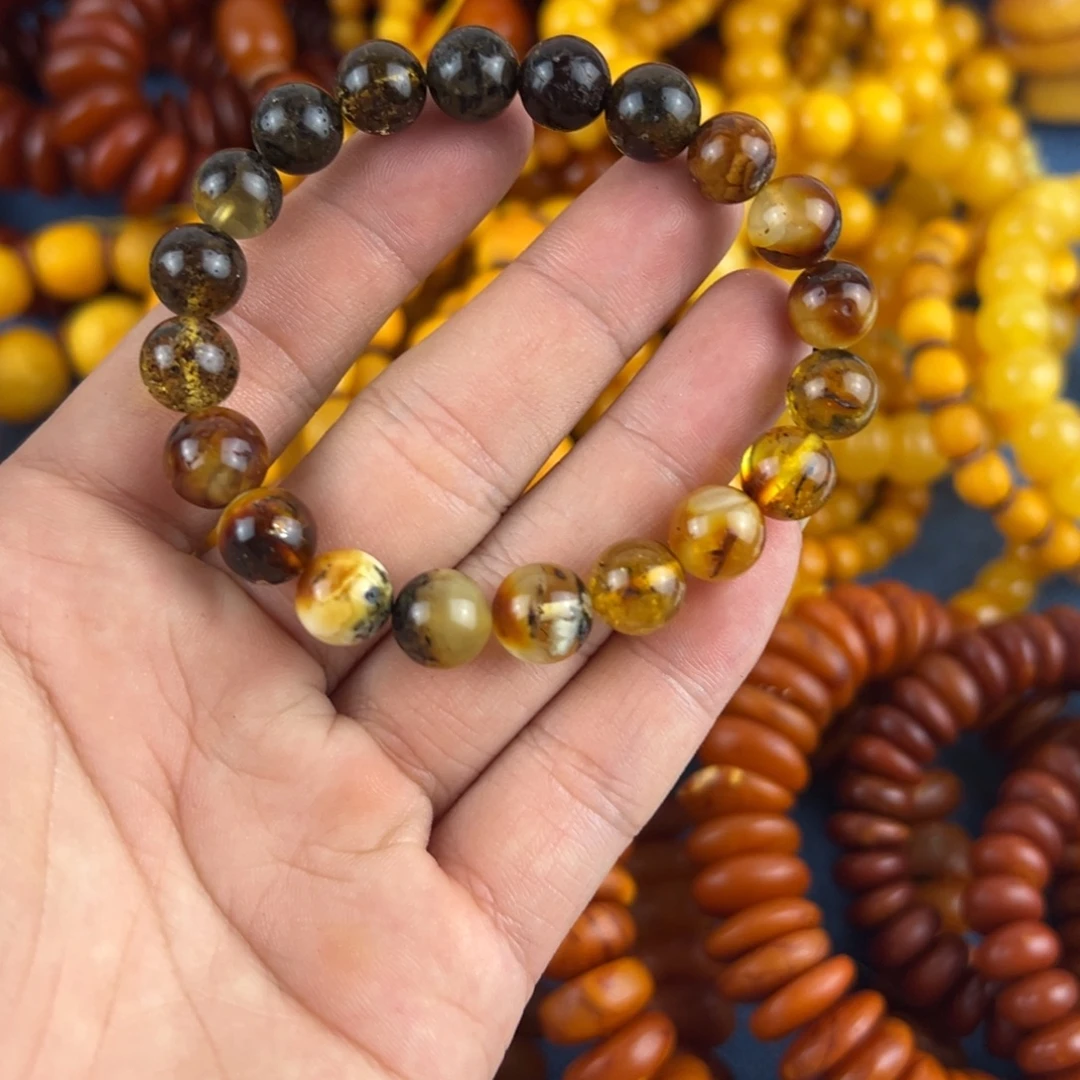 琥珀未镶嵌珠宝奇石
