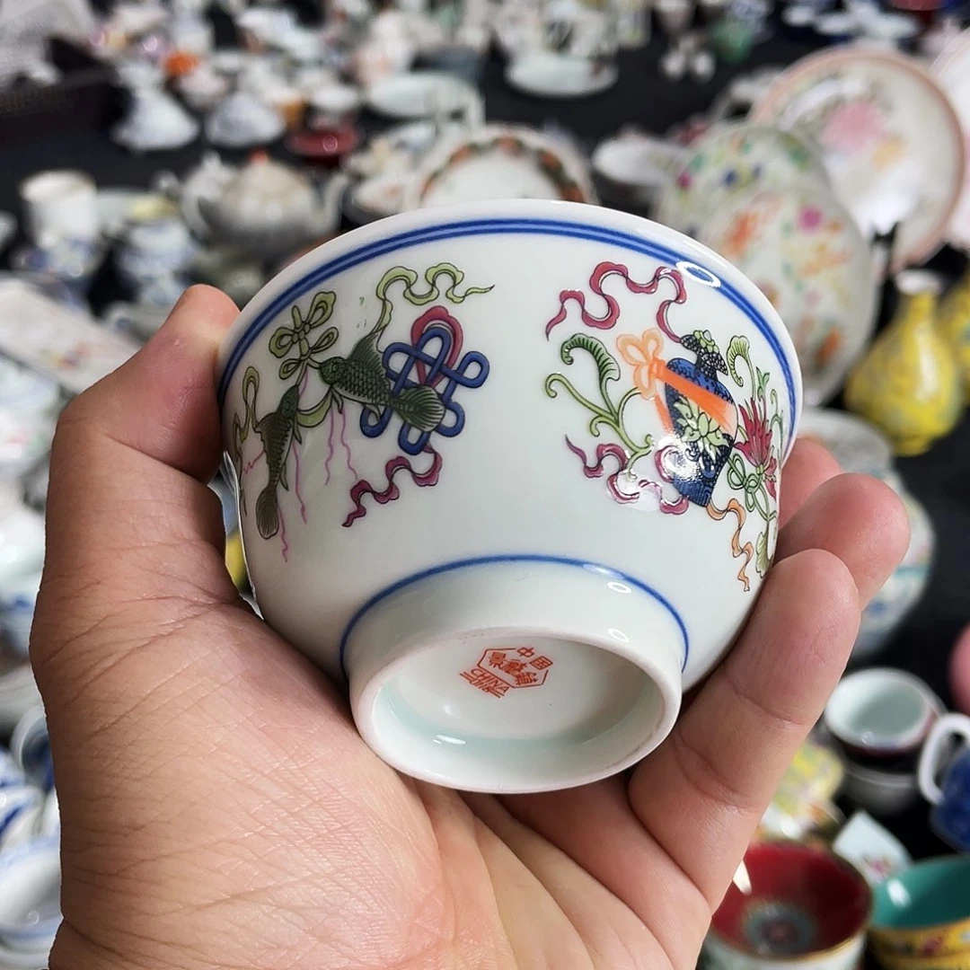 杯景德镇陶瓷艺术品