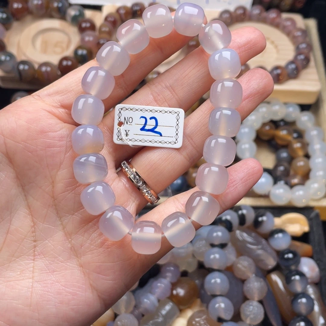 玛瑙/玉髓未镶嵌手链