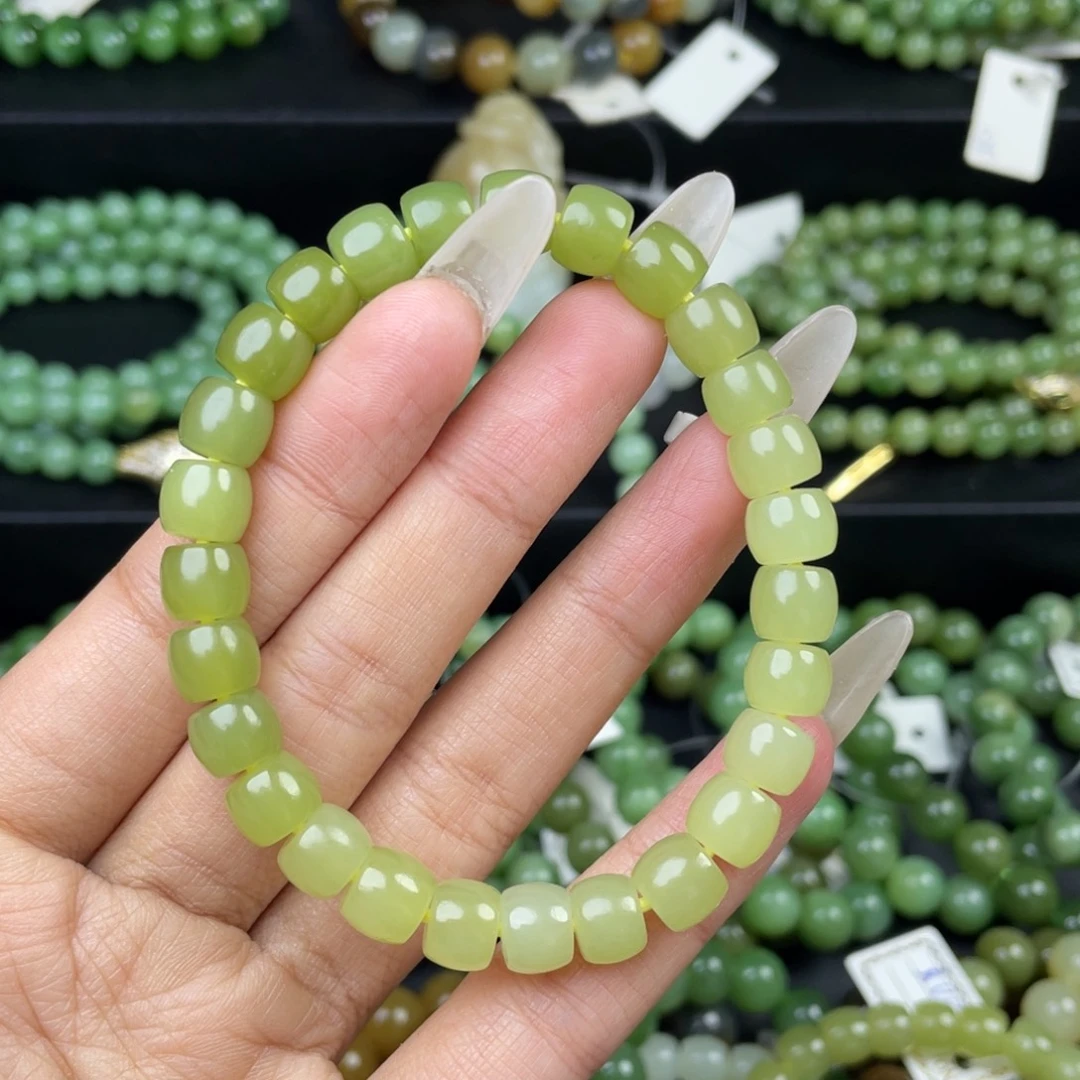 和田玉未镶嵌手串