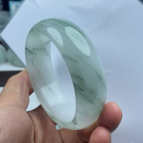 石英质玉（金丝玉）未镶嵌手镯