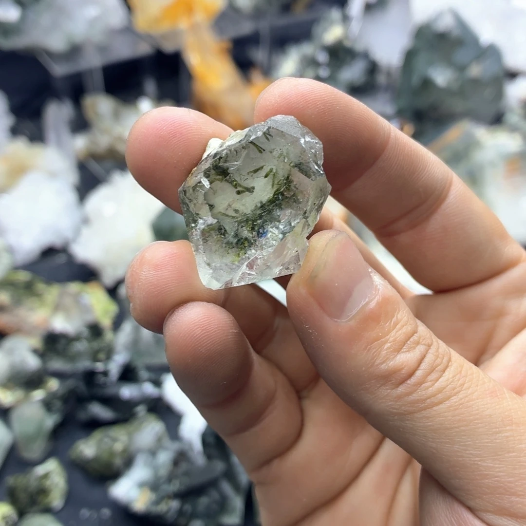 石材超冰透绿帘哦