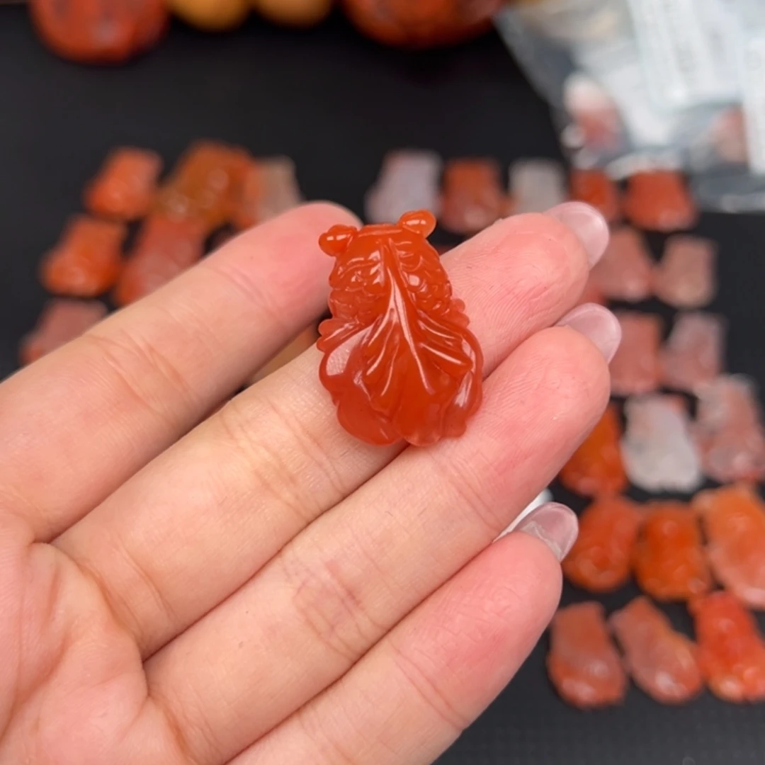 樱***头南红玛瑙未镶嵌吊坠(不含链)