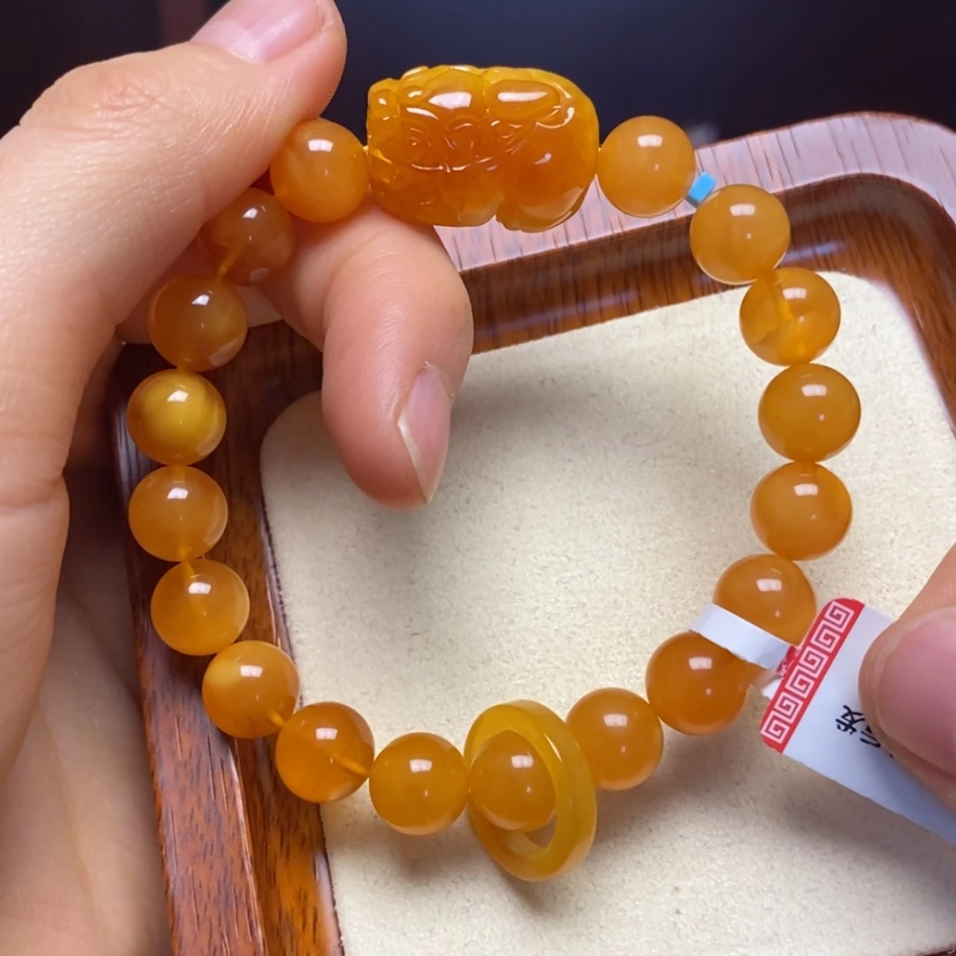 【闪购商品】蜜蜡手链未镶嵌手串