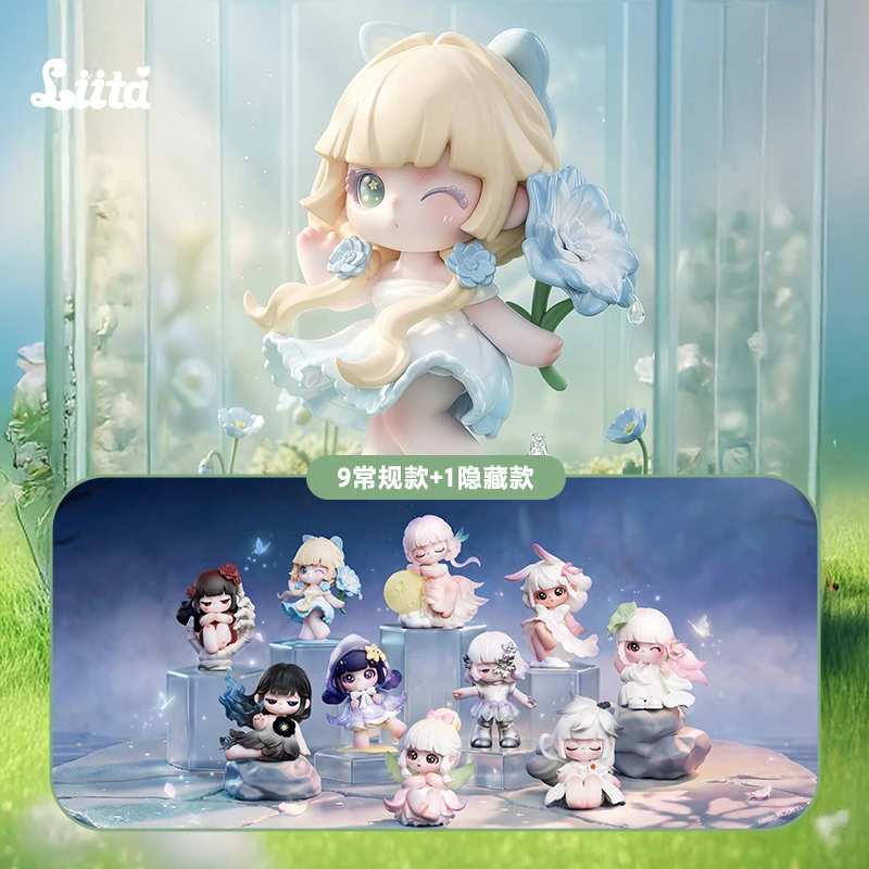 TNTSPACE【Liita】一砚繁花系列手办盲盒潮玩摆件可爱礼物