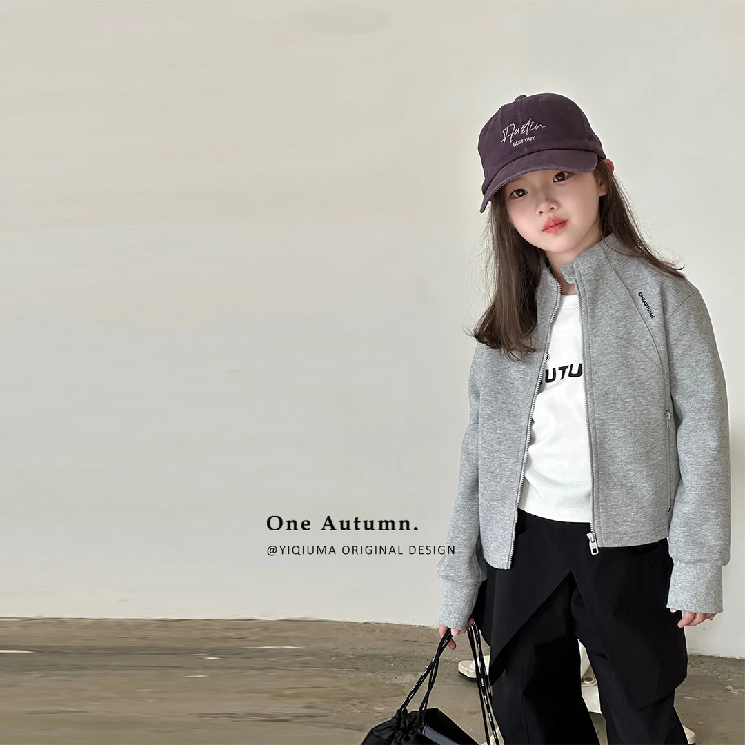 现货「壹秋.ONE AUTUMN」【比例优等生】开衫外套女童春【GC207】