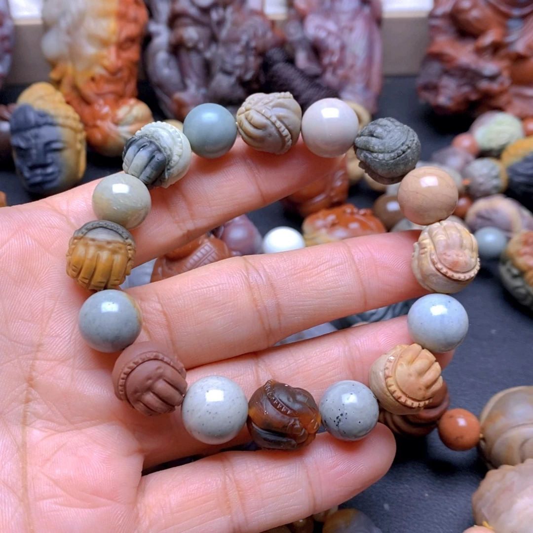 未镶嵌手串玛瑙/玉髓