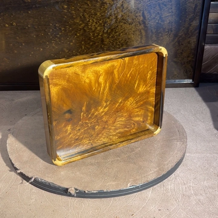 金丝楠青***去金丝楠木文盘