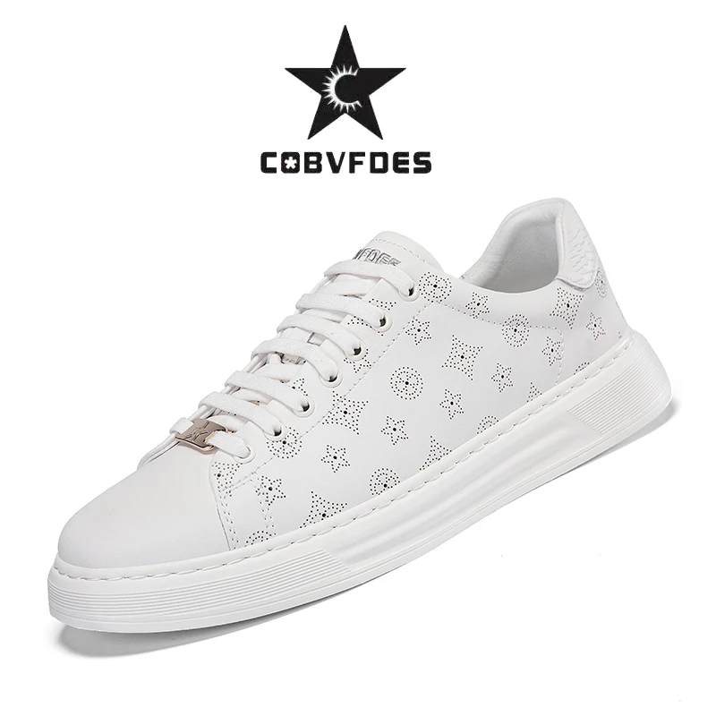 松紧带春秋增高中年板鞋休闲板鞋潮鞋秋季休闲鞋透气男士时尚