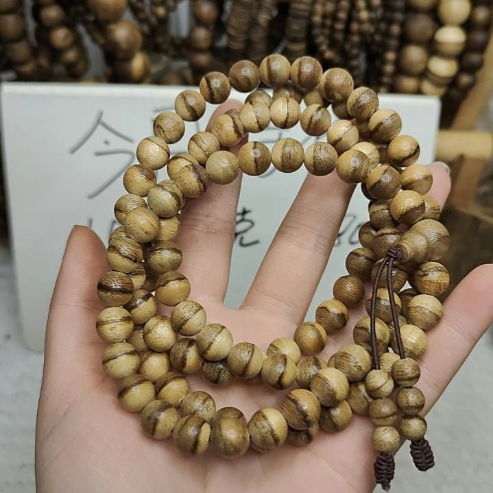沉香手串达拉干多圈卡八21克+