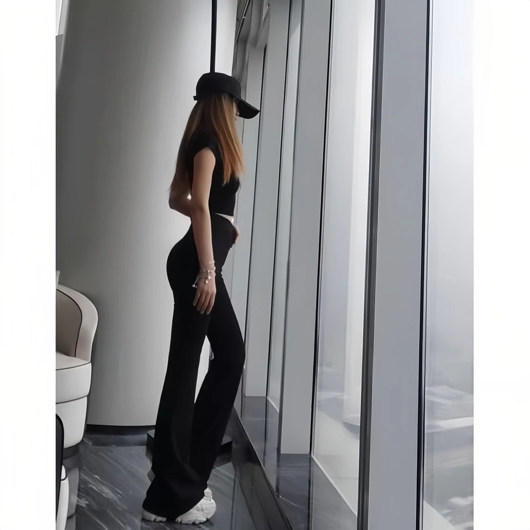 加绒和秋款【侧拉链微喇叭】AOAOMISSSHOP销量几万+显瘦神裤 发顺丰