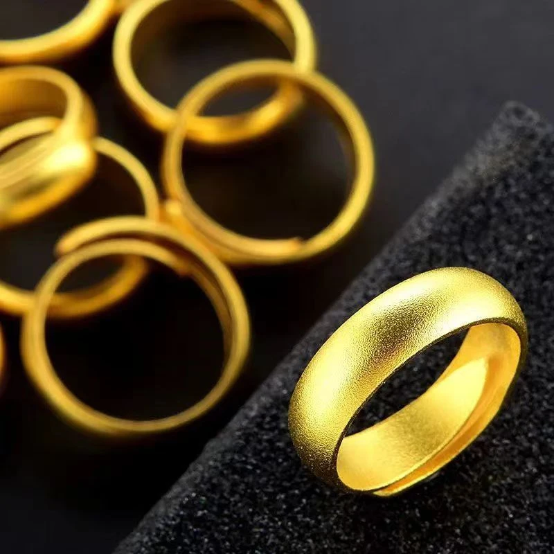 戒指 【专柜同款】 精工【磨砂戒指】2025爆款男士