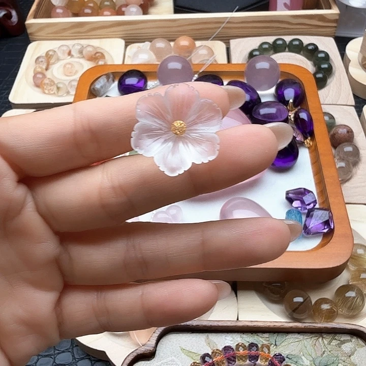水晶珠宝半成品未镶嵌昕*✨