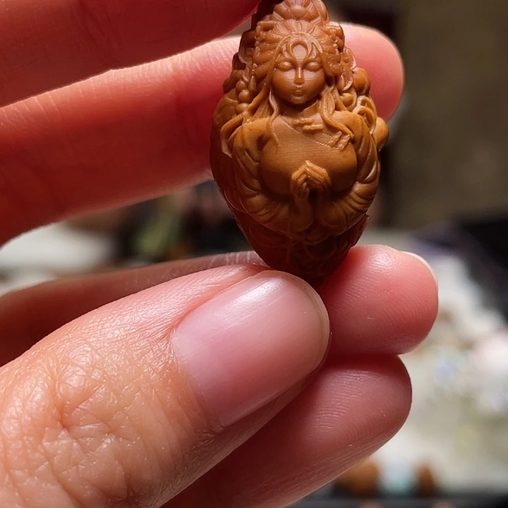 橄榄核吊坠橄榄核