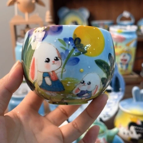 炉景德镇釉下手绘陶瓷