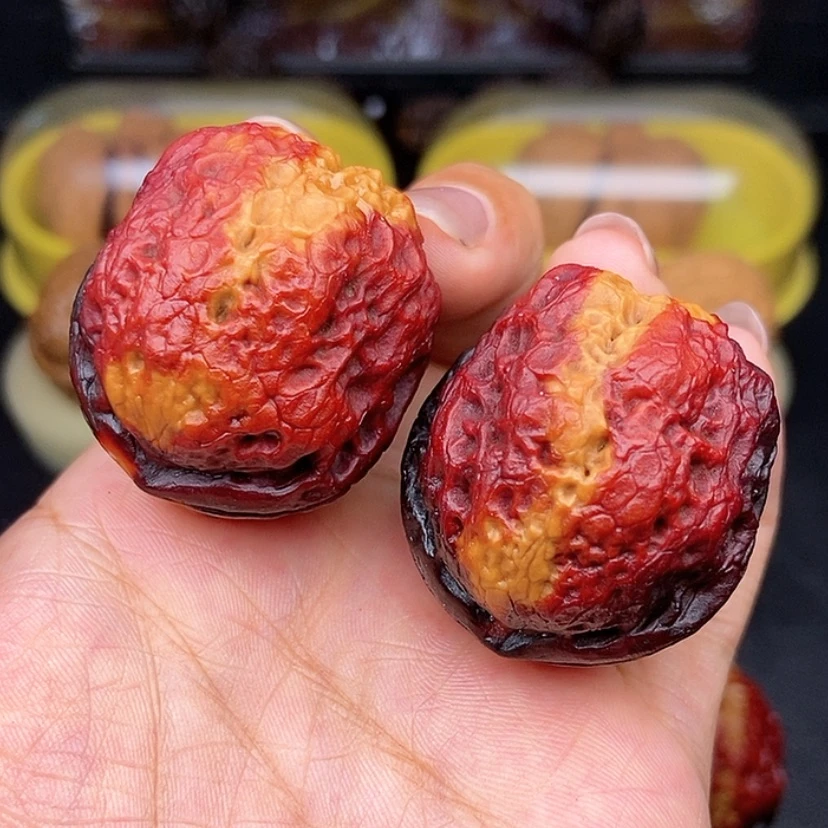 【闪购商品】文玩核桃手串39尺粗筋铁锤