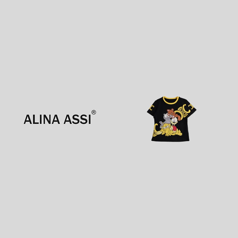 【菲菲】2025春夏新款百搭时尚T恤简约显瘦短袖上衣YMS841