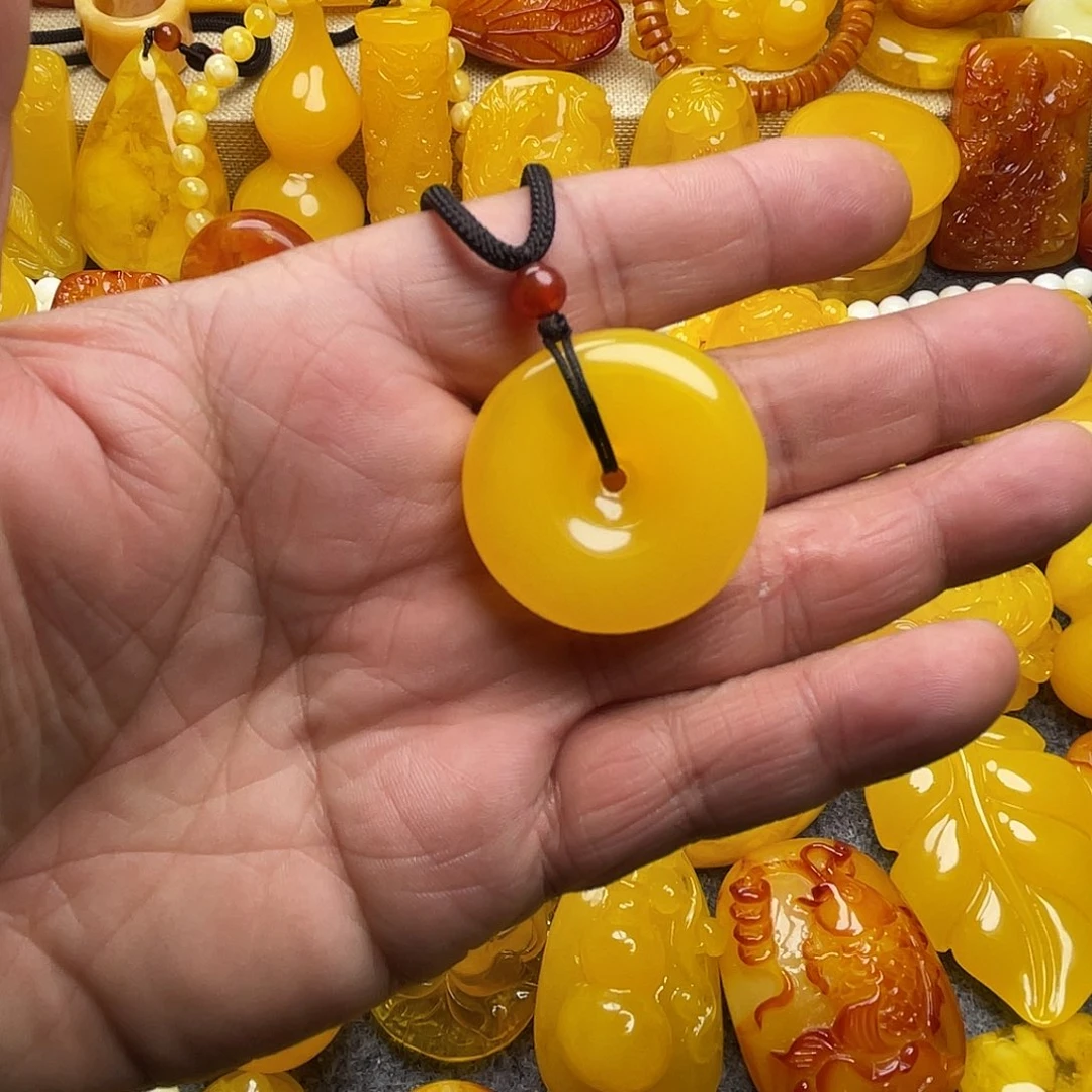 非金属平安扣 俄罗斯新蜜
