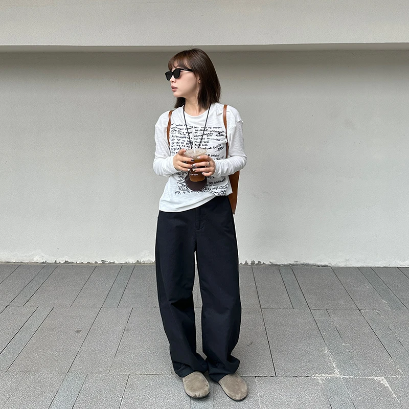 【No退No换】Our2【报恩弯刀裤】设计师弯刀秋季休闲裤【W2515】