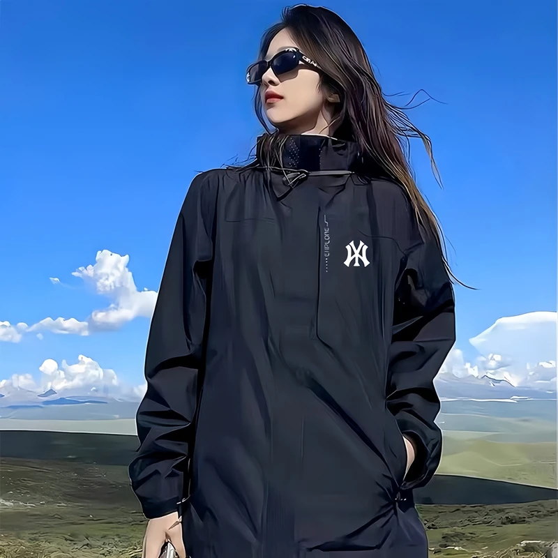 NY冲锋衣男女情侣款春秋户外登山运动休闲三合一防风防水夹克外套