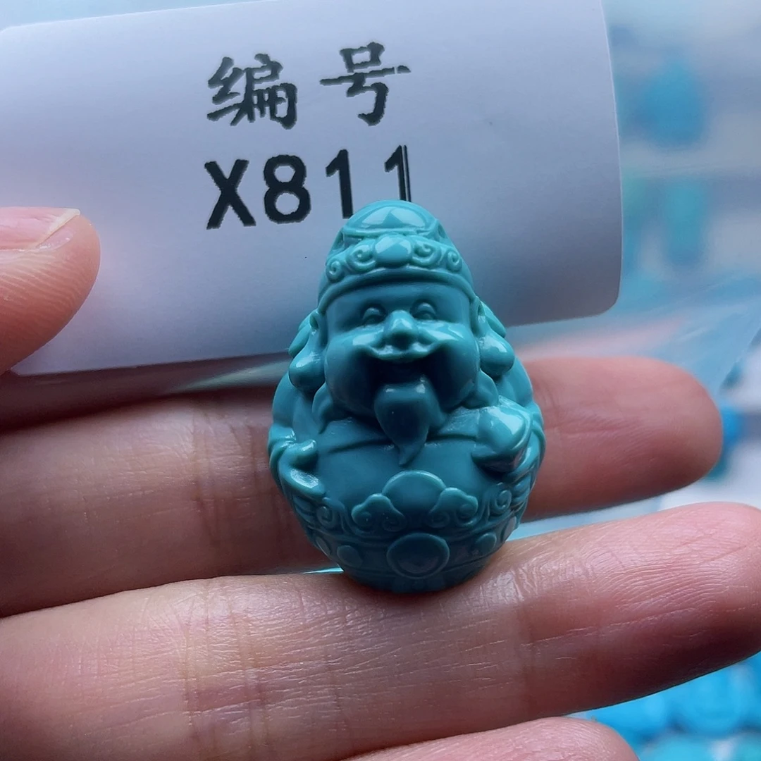 未镶嵌绿松石珠宝奇石