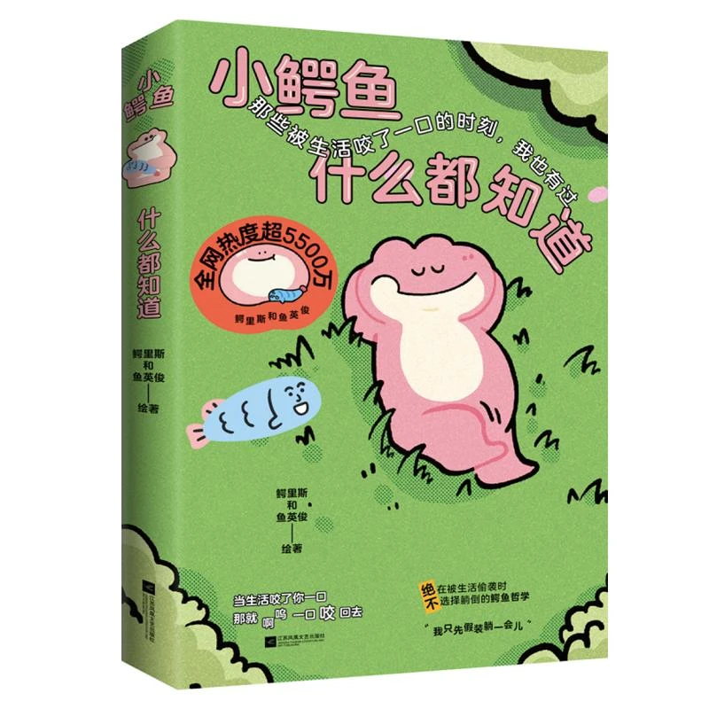 小鳄鱼什么都知道 当鳄里斯遇上鱼英俊 人生没有标准答案 一时的