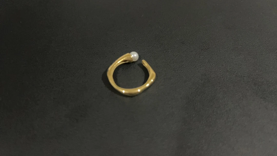 合金戒指 久也家骨节设计开口戒指