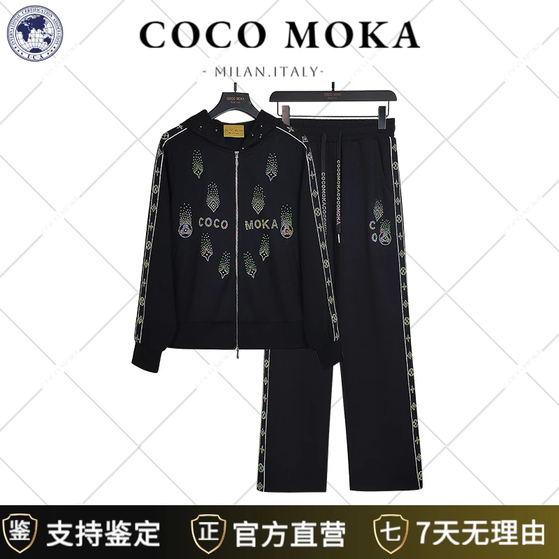 2025秋冬新款长袖运动休闲套装女士时尚宽松潮流【TZ5814】