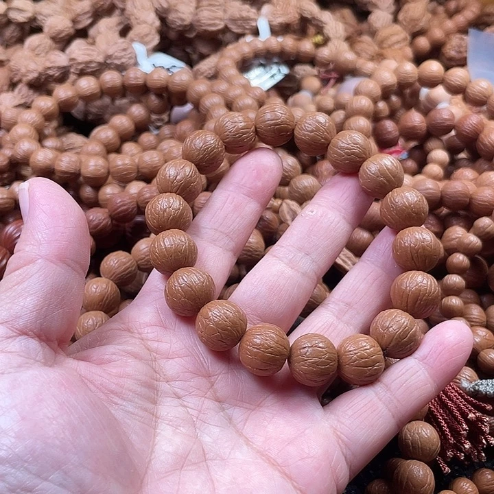 手串猴头核桃1.4同尺聚宝盆